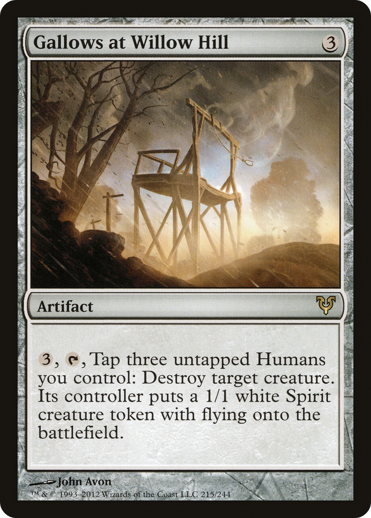 Gallows at Willow Hill [Avacyn Restored]-1