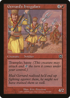 Gerrard's Irregulars [Mercadian Masques]-1