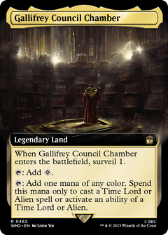 Gallifrey Council Chamber (Extended Art) [Doctor Who]-1