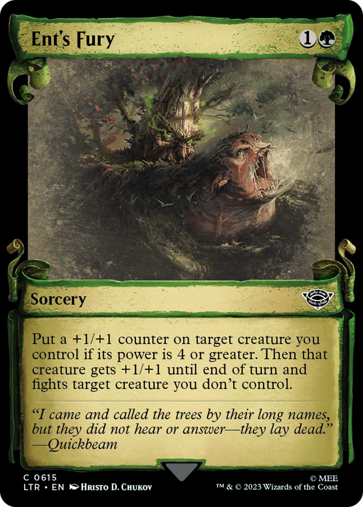 Ent's Fury [The Lord of the Rings: Tales of Middle-Earth Showcase Scrolls]-1