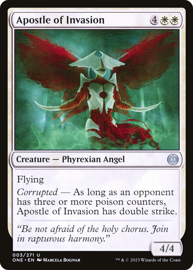 Apostle of Invasion [Phyrexia: All Will Be One]-1