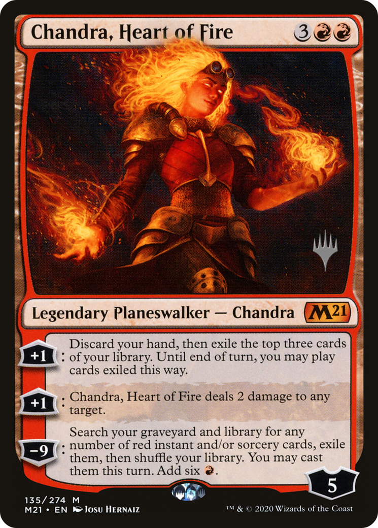 Chandra, Heart of Fire (Promo Pack) [Core Set 2021 Promos]-1