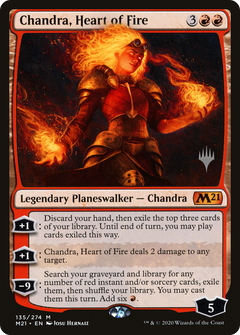 Chandra, Heart of Fire (Promo Pack) [Core Set 2021 Promos]-1