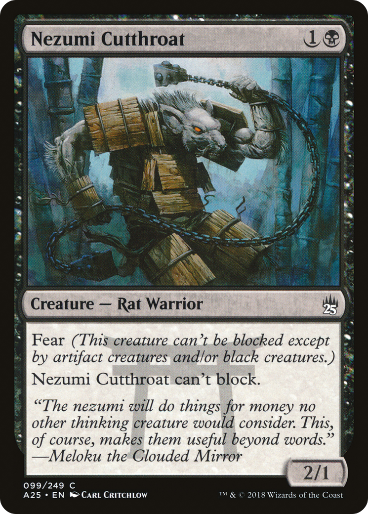 Nezumi Cutthroat [Masters 25]-1
