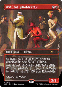 sPitEfuL pRaNKstEr (SLD-801) - Secret Lair Drop (Borderless)-1