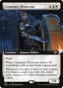 Cemetery Protector (Extended Art) [Innistrad: Crimson Vow]-1