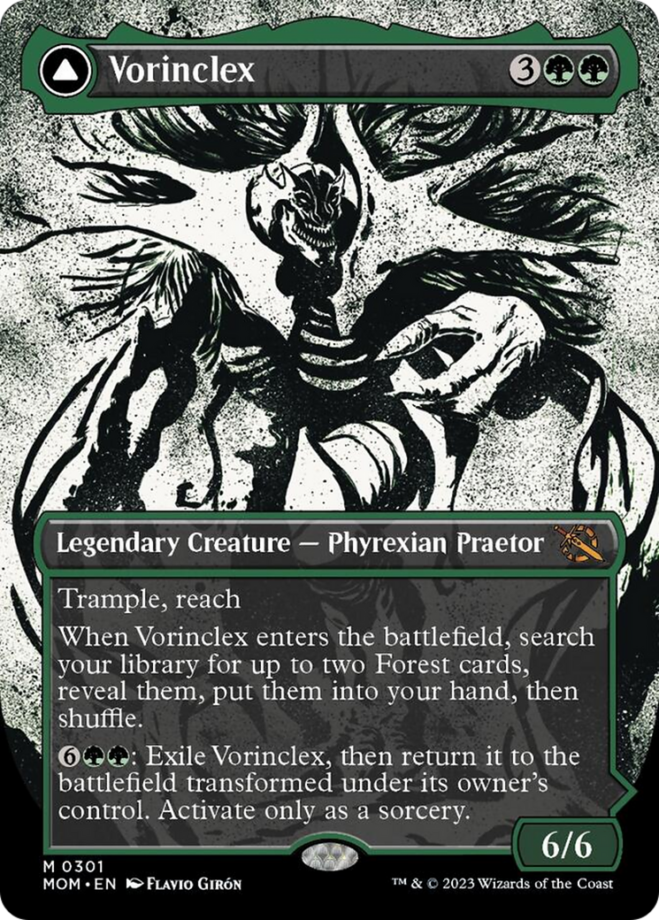 Vorinclex // The Grand Evolution (Showcase Planar Booster Fun) [March of the Machine]-1