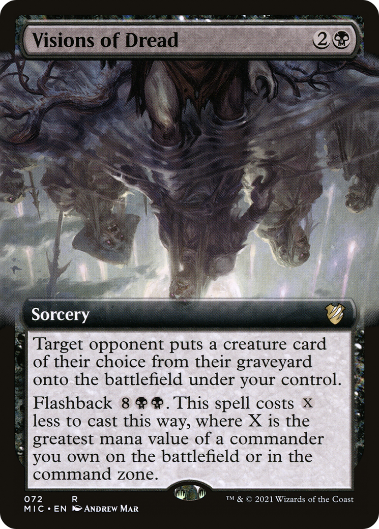 Visions of Dread (Extended Art) (MIC-072) - Midnight Hunt Commander: (Extended Art)-1