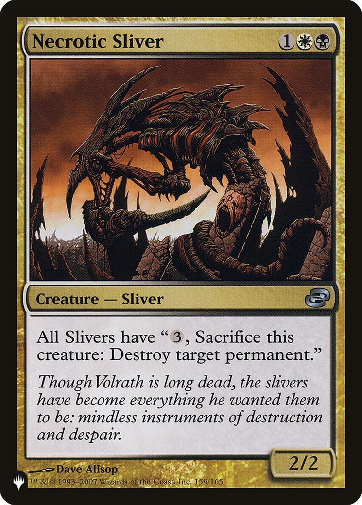 Necrotic Sliver [The List]-1