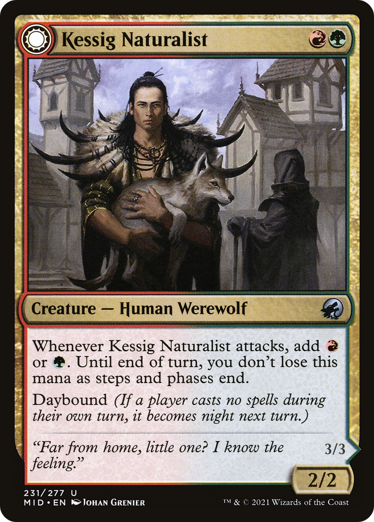 Kessig Naturalist // Lord of the Ulvenwald [Innistrad: Midnight Hunt]-3