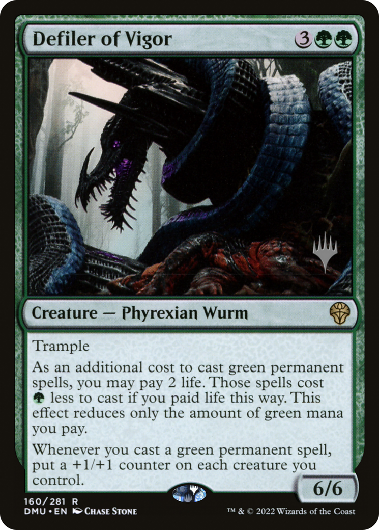 Defiler of Vigor (Promo Pack) [Dominaria United Promos]-1