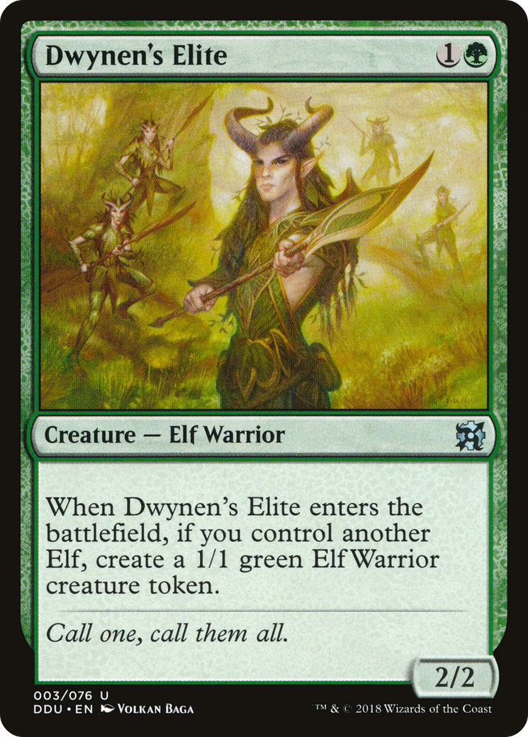 Dwynen's Elite [Duel Decks: Elves vs. Inventors]-1