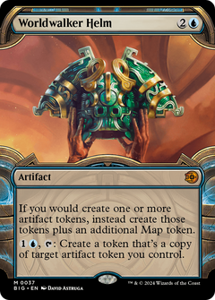 Worldwalker Helm (Showcase) (BIG-037) - The Big Score: (Showcase) Foil-1