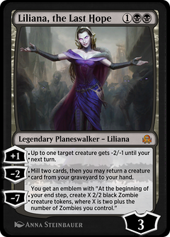 Liliana, the Last Hope (SIR-119) - Shadows over Innistrad Remastered-1