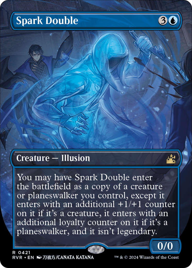 Spark Double (Anime Borderless) [Ravnica Remastered]-1