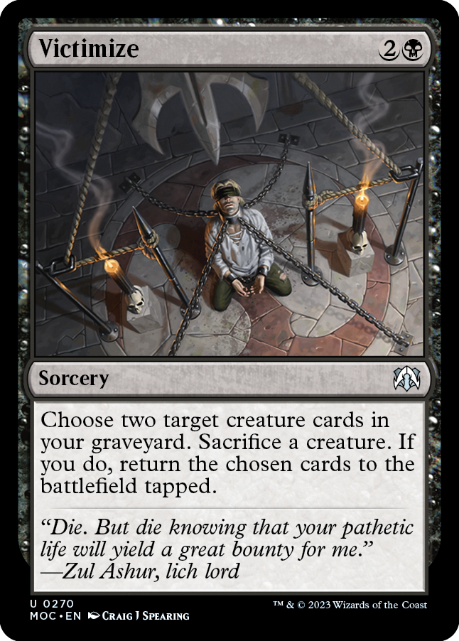 Victimize [March of the Machine Commander]-1