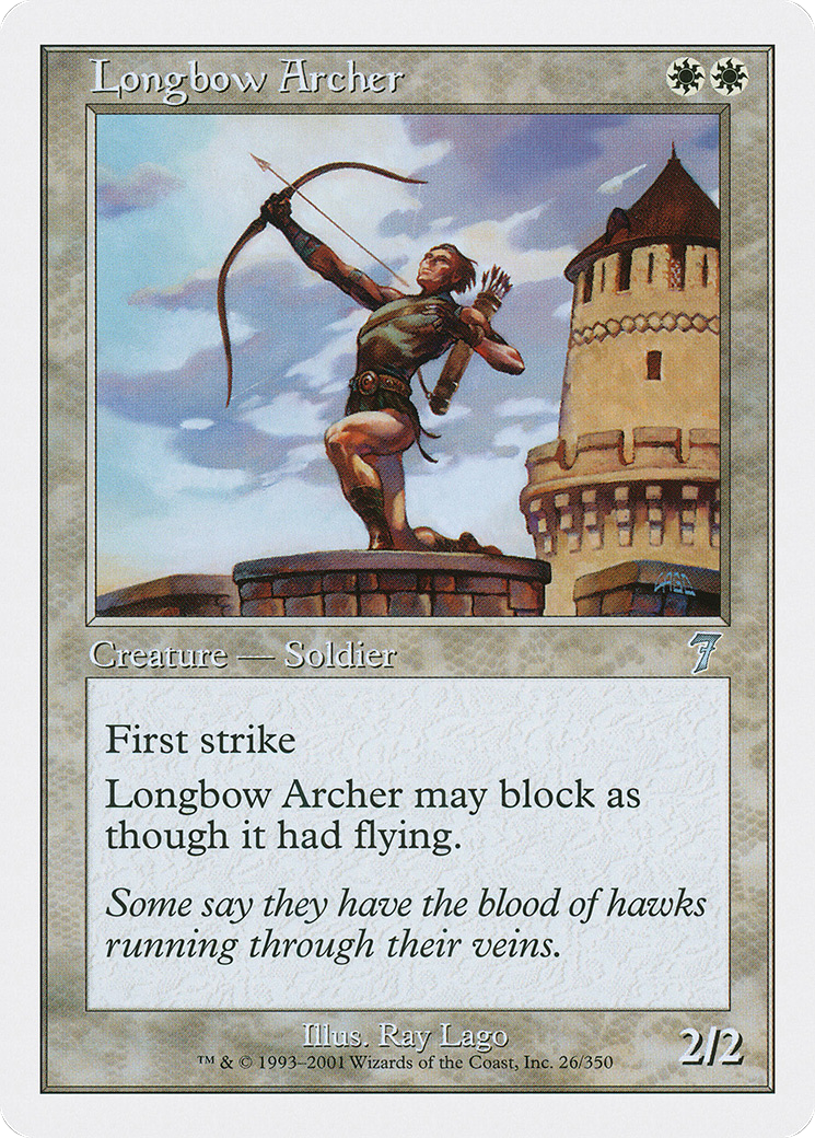 Longbow Archer [Seventh Edition]-1