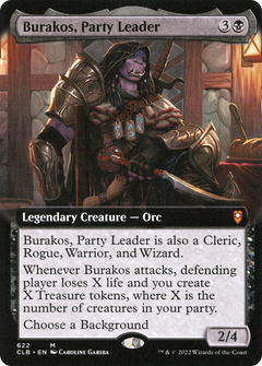 Burakos, Party Leader (Extended Art) [Commander Legends: Battle for Baldur's Gate]-1