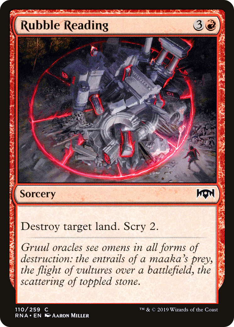 Rubble Reading [Ravnica Allegiance]-1
