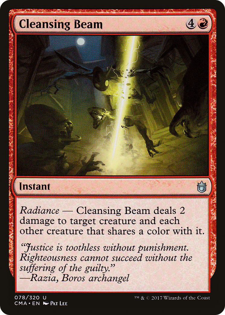 Cleansing Beam [Commander Anthology]-1