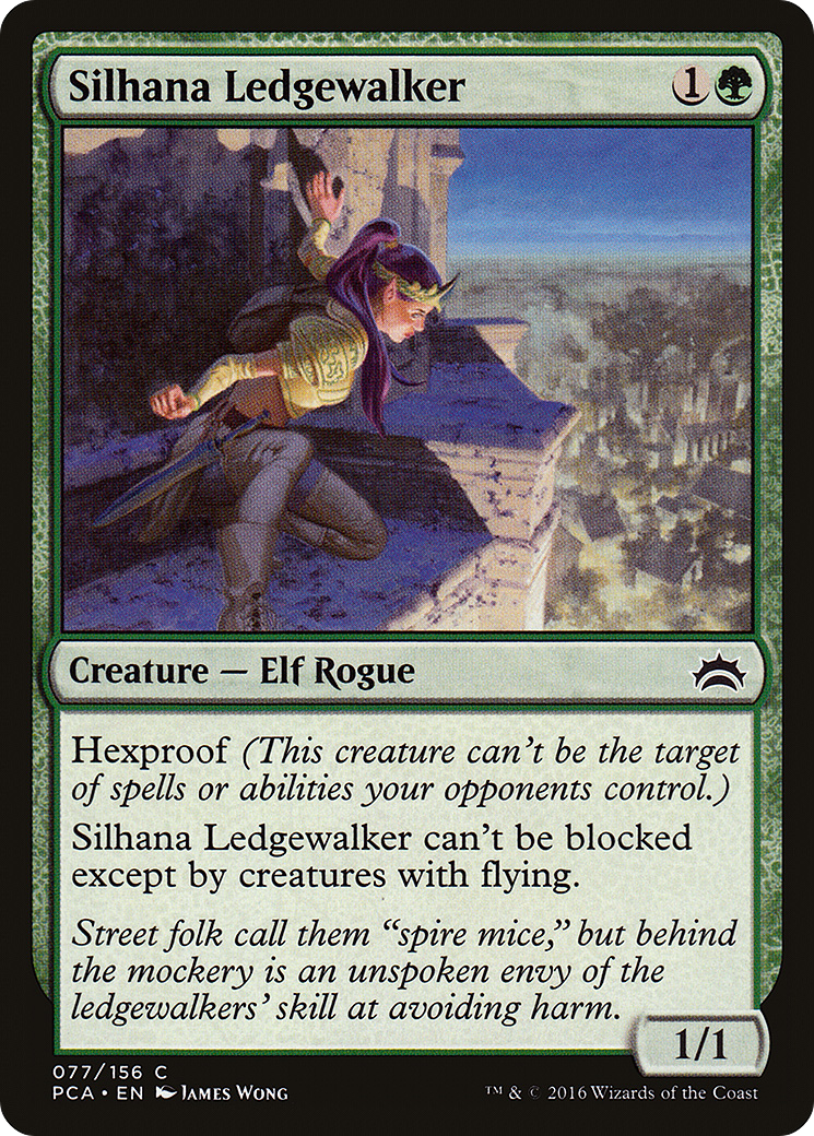 Silhana Ledgewalker [Planechase Anthology]-1