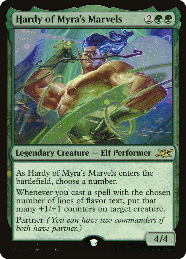 Hardy of Myra's Marvels (Galaxy Foil) [Unfinity]-1