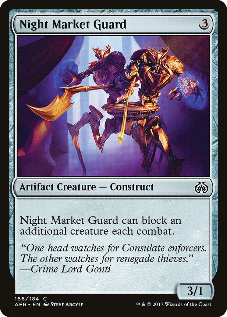 Night Market Guard [Aether Revolt]-1