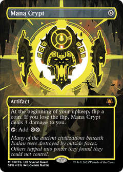 Mana Crypt (0017b) (Borderless) [The Lost Caverns of Ixalan Special Guests]-1