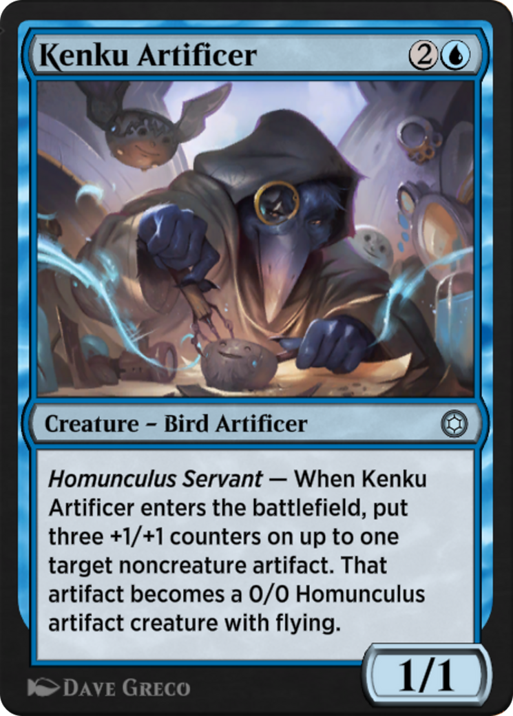 Kenku Artificer (HBG-125) - Alchemy Horizons: Baldur's Gate-1
