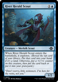 River Herald Scout [The Lost Caverns of Ixalan]-1