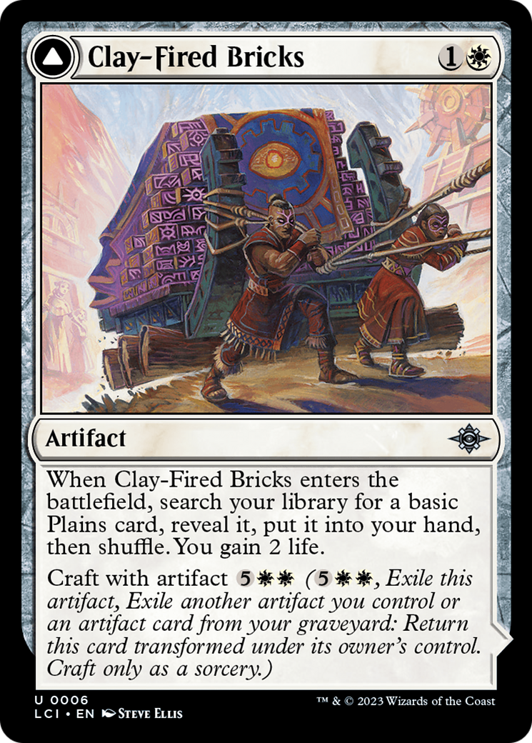 Clay-Fired Bricks // Cosmium Kiln [The Lost Caverns of Ixalan]-3