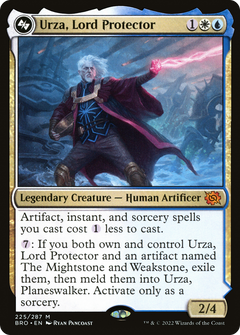 Urza, Lord Protector (BRO-225) - The Brothers' War Foil-1