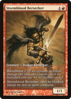 Stormblood Berserker (Extended Art) [Magic 2012 Promos]-1