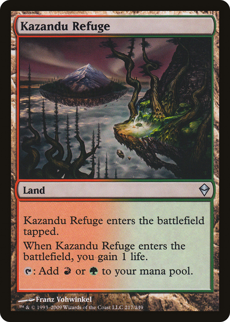 Kazandu Refuge [Zendikar]-1