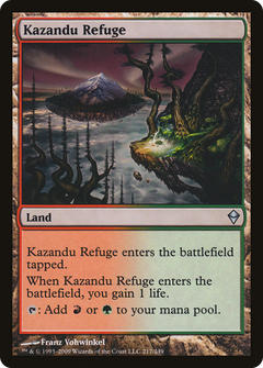 Kazandu Refuge [Zendikar]-1