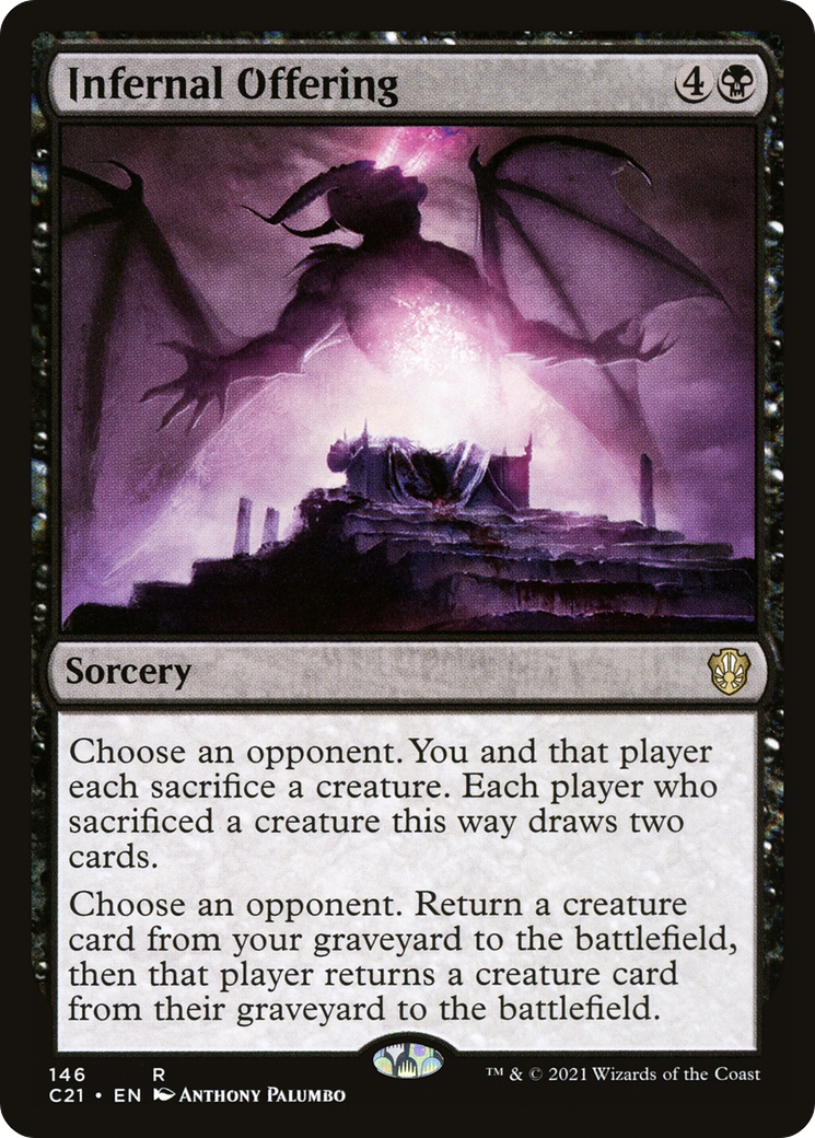Infernal Offering [Commander 2021]-1