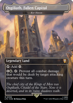 Osgiliath, Fallen Capital - Kor Haven (Surge Foil Realms and Relics) [The Lord of the Rings: Tales of Middle-Earth Commander]-1