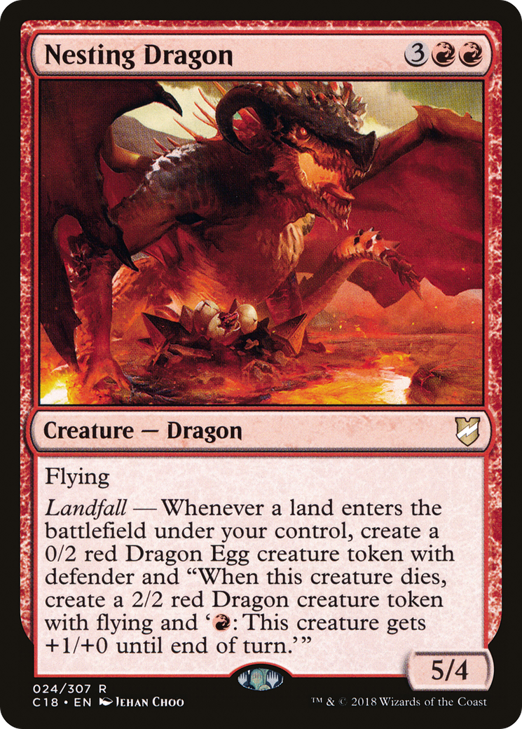 Nesting Dragon [Commander 2018]-1