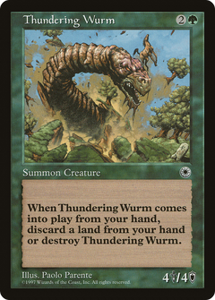 Thundering Wurm [Portal]-1