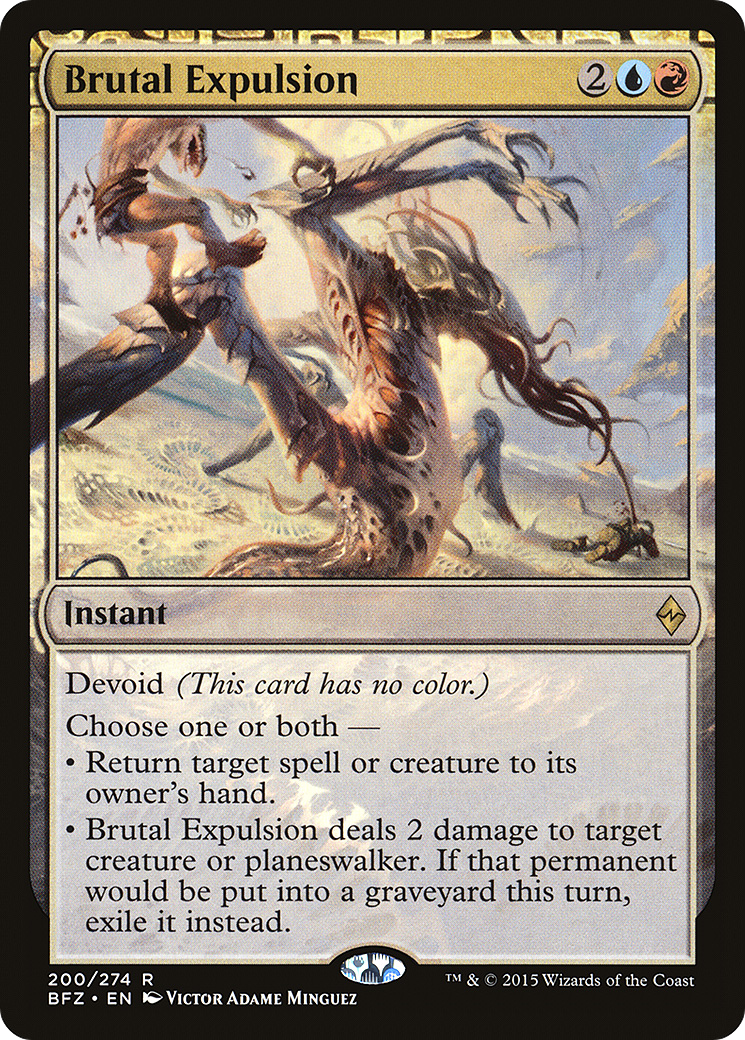 Brutal Expulsion [Battle for Zendikar]-1