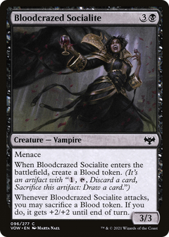 Bloodcrazed Socialite [Innistrad: Crimson Vow]-1
