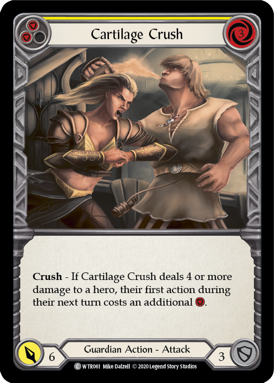 Cartilage Crush (Yellow) [U-WTR061] (Welcome to Rathe Unlimited)  Unlimited Rainbow Foil-2