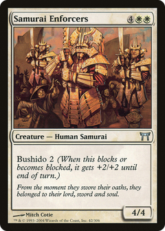 Samurai Enforcers [Champions of Kamigawa]-1