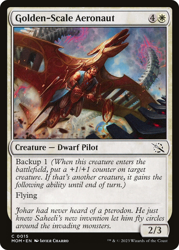 Golden-Scale Aeronaut [March of the Machine]-1
