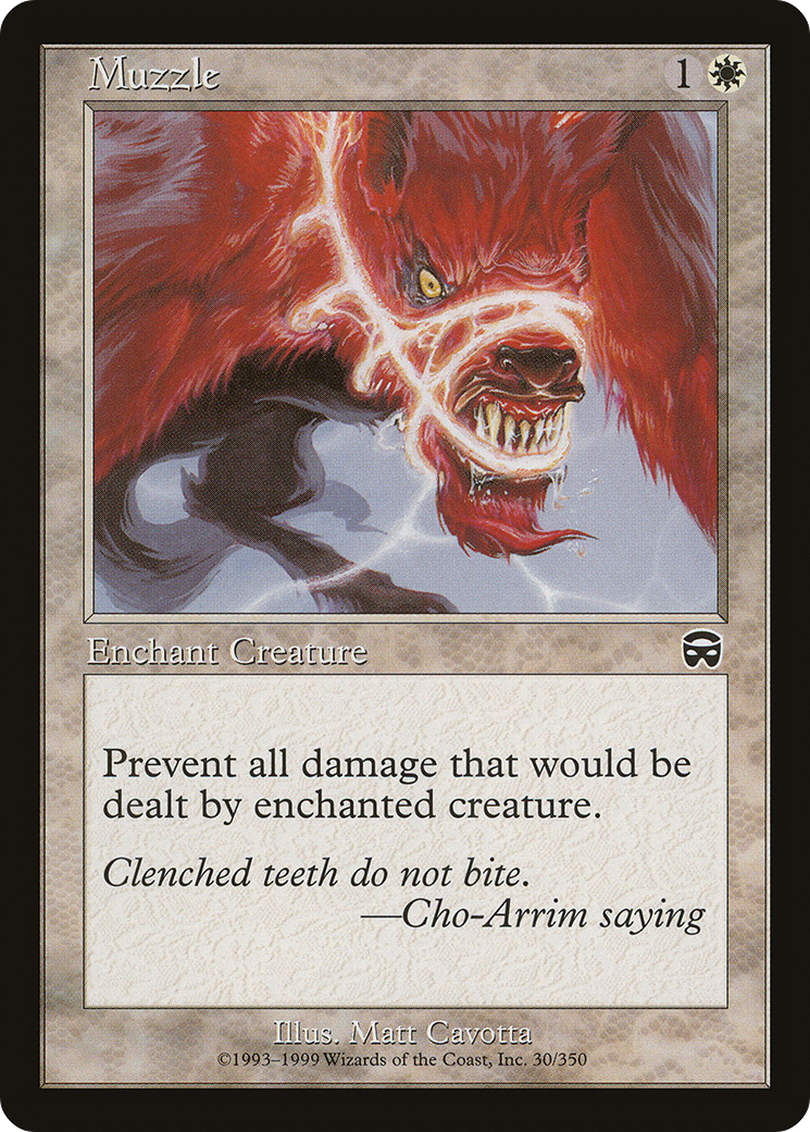 Muzzle [Mercadian Masques]-1