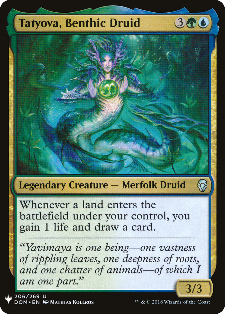 Tatyova, Benthic Druid [Mystery Booster]-1