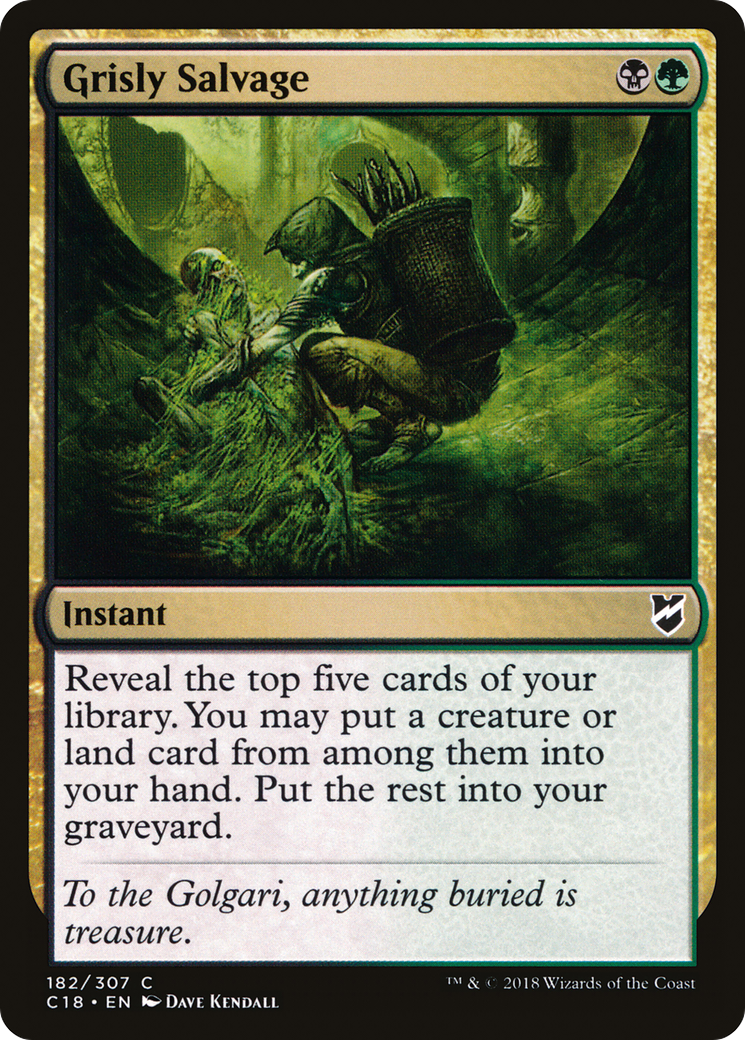Grisly Salvage [Commander 2018]-1