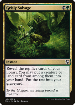Grisly Salvage [Commander 2018]-1