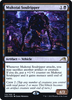 Mukotai Soulripper [Kamigawa: Neon Dynasty Prerelease Promos]-1
