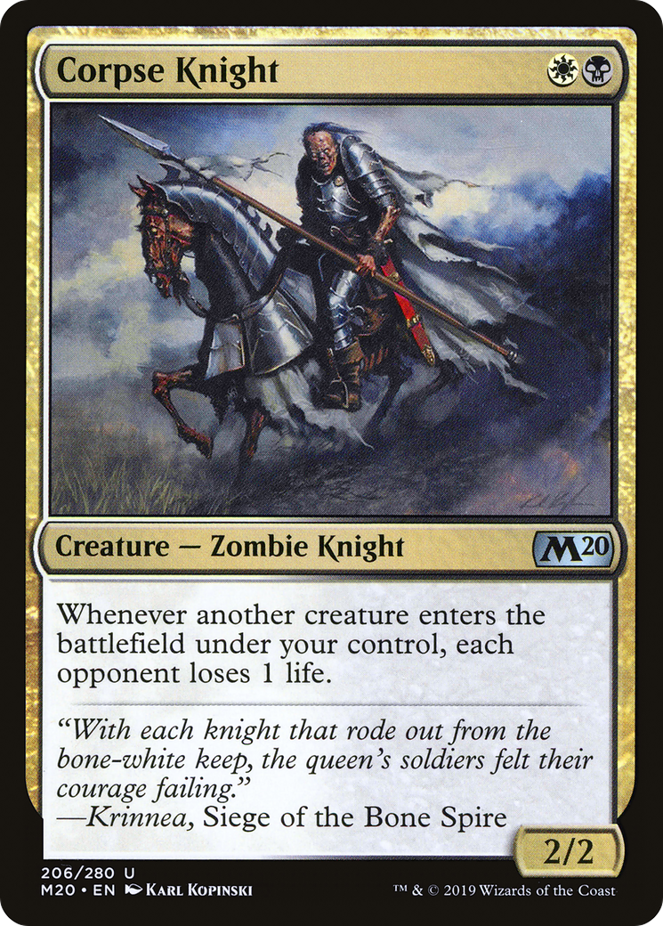 Corpse Knight (2/2) [Core Set 2020]-1